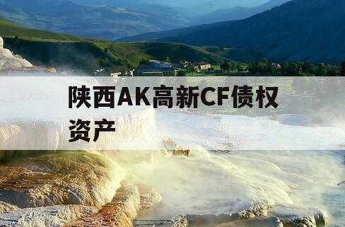 陕西AK高新CF债权资产
