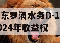 山东罗润水务D-1号2024年收益权