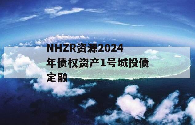NHZR资源2024年债权资产1号城投债定融