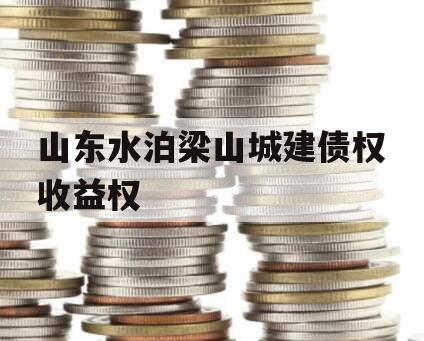 山东水泊梁山城建债权收益权