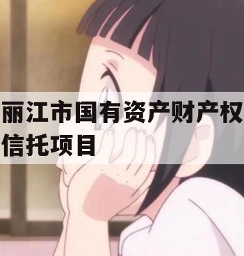 丽江市国有资产财产权信托项目