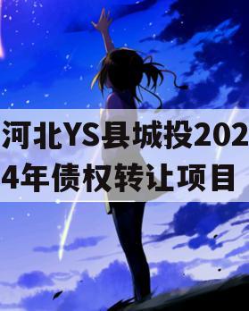 河北YS县城投2024年债权转让项目
