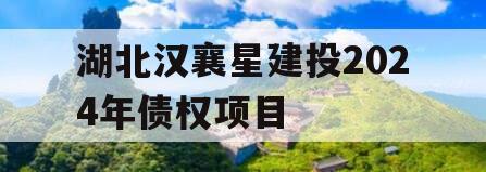 湖北汉襄星建投2024年债权项目