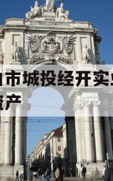 周口市城投经开实业债权资产 周口市城投经开实业债权资产