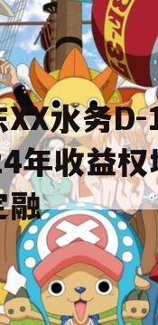 山东XX水务D-1号2024年收益权城投债定融