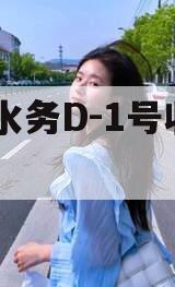 XX水务D-1号收益权