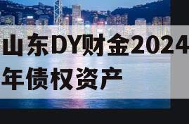 山东DY财金2024年债权资产