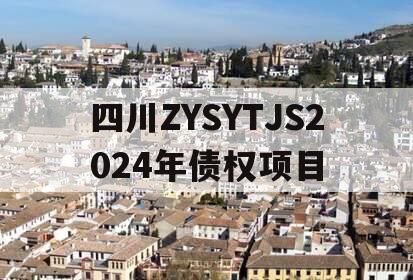 四川ZYSYTJS2024年债权项目