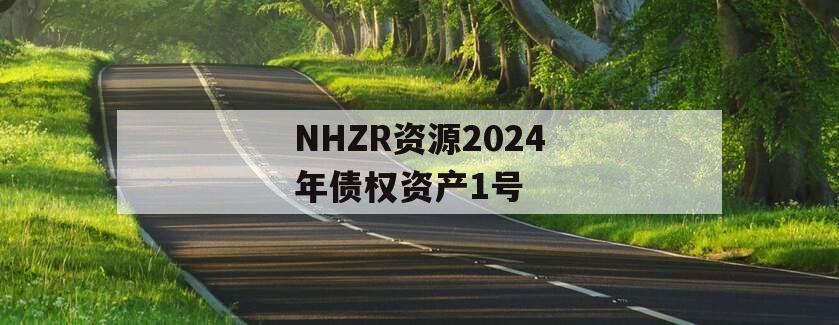 NHZR资源2024年债权资产1号