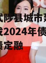 河南武陟县城市建设投资开发2024年债权城投债定融
