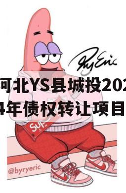 河北YS县城投2024年债权转让项目