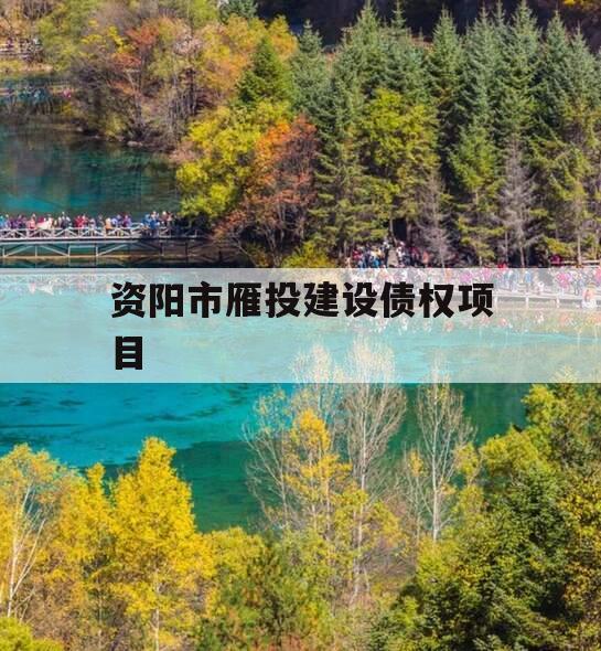 资阳市雁投建设债权项目