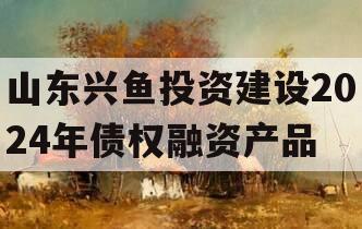 山东兴鱼投资建设2024年债权融资产品