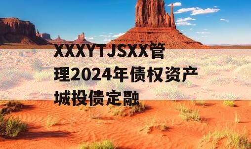 XXXYTJSXX管理2024年债权资产城投债定融