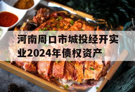 河南周口市城投经开实业2024年债权资产