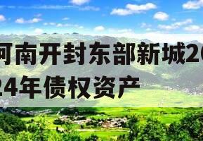 河南开封东部新城2024年债权资产