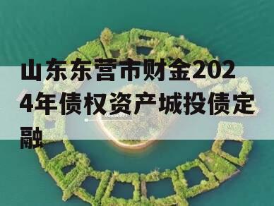 山东东营市财金2024年债权资产城投债定融