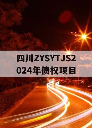 四川ZYSYTJS2024年债权项目
