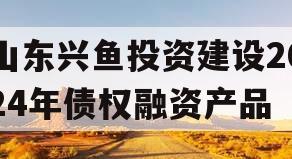 山东兴鱼投资建设2024年债权融资产品