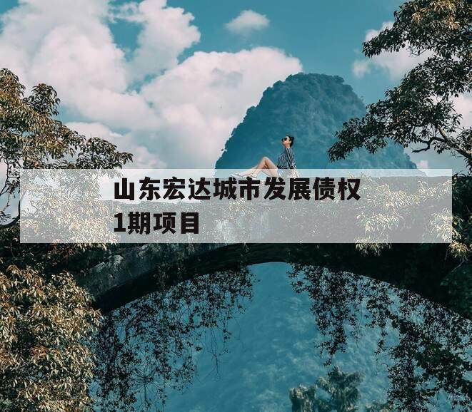 山东宏达城市发展债权1期项目