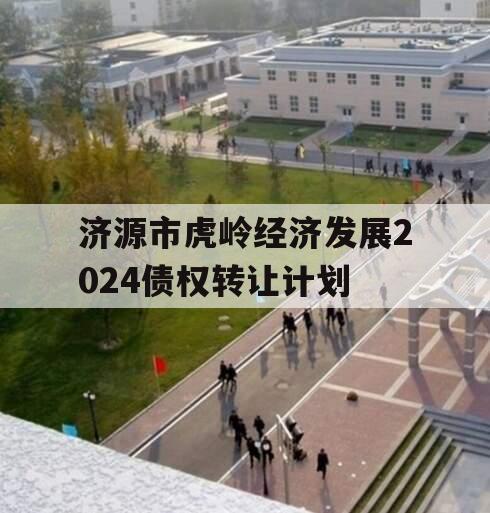 济源市虎岭经济发展2024债权转让计划