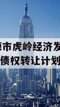 济源市虎岭经济发展2024债权转让计划