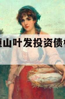 平顶山叶发投资债权资产 平顶山叶发投资债权资产