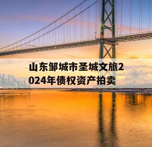 山东邹城市圣城文旅2024年债权资产拍卖