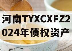 河南TYXCXFZ2024年债权资产